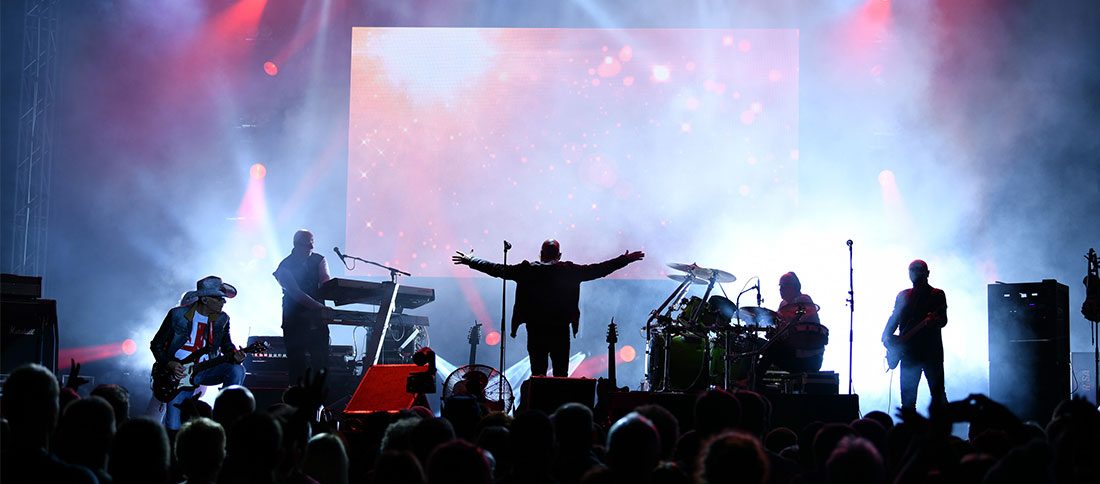 Open-Air-Festival und Konzert